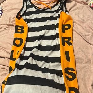 Halloween prison costume one size
